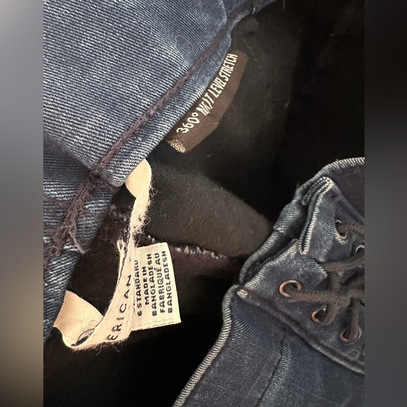 American Eagle Pull-On Lace-up Jeggings - Picture 3 of 4